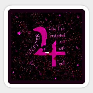 JUPITER FUCHSIA Sticker